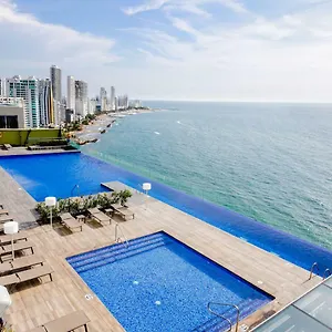 En Lujoso Edificio H2 Plaza Bocagrande , Cartagène Colombie